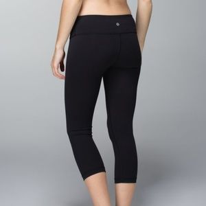 Lululemon Wunder Under Crop Leggings
